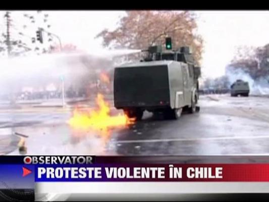 Proteste violente in Chile