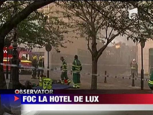 Incendiu la un hotel de lux din Londra