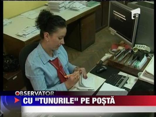 Cu "tunurile" pe Posta Romana