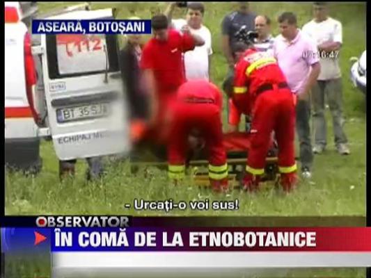 Tanara de 18 ani in coma de la etnobotanice