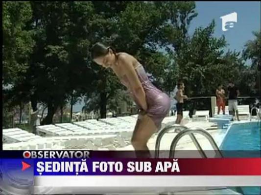 Sedinta foto sub apa