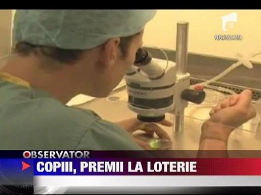 Copii, premii la loterie