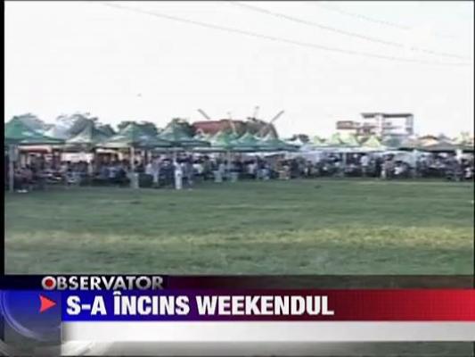 S-a incins weekendul