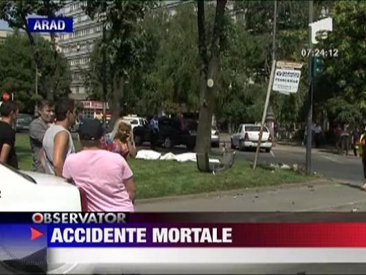 Grav accident de circulatie in centrul Aradului
