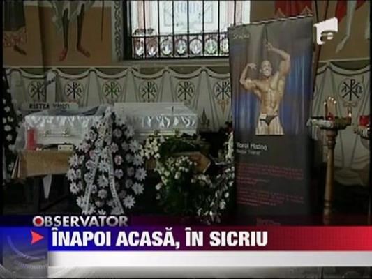 Trupul neinsufletit al lui Viorel Ristea, adus in Romania