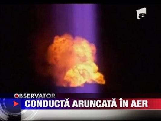 Conducta aruncata in aer, in Egipt