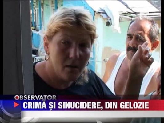 Crima si sinucidere din gelozie in Vaslui