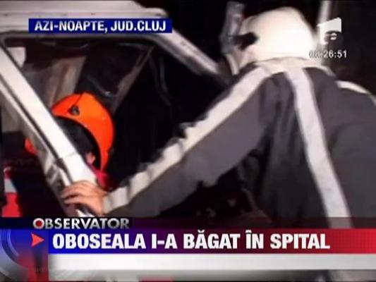 Oboseala i-a bagat in spital