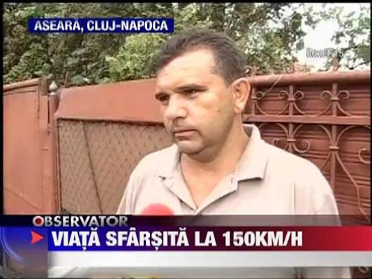 Viata unui tanar s-a terminat la 150 de km/h