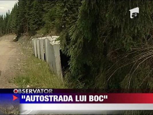 Autostrada pentru familia Boc