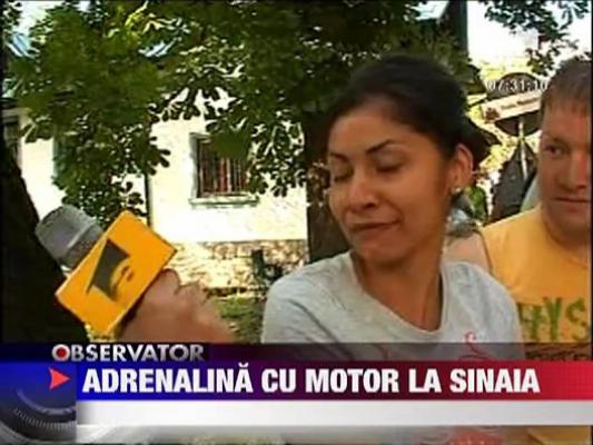 Adrenalina cu motor la Sinaia