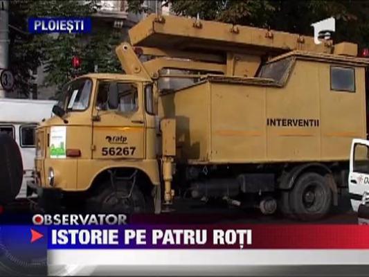 Parada de masini de epoca la Ploiesti