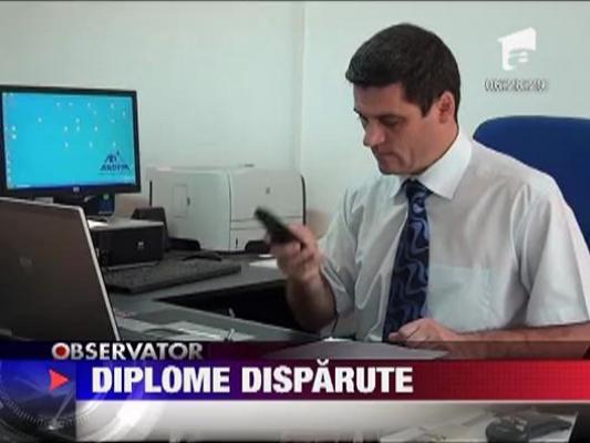 Diplome disparute