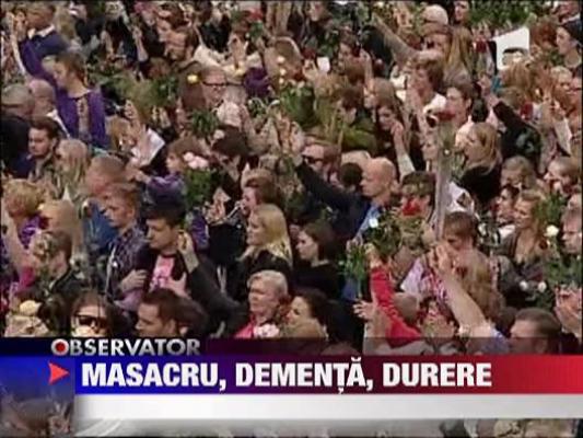 In timp ce ucidea, criminalul norvegian asculta muzica la casti!