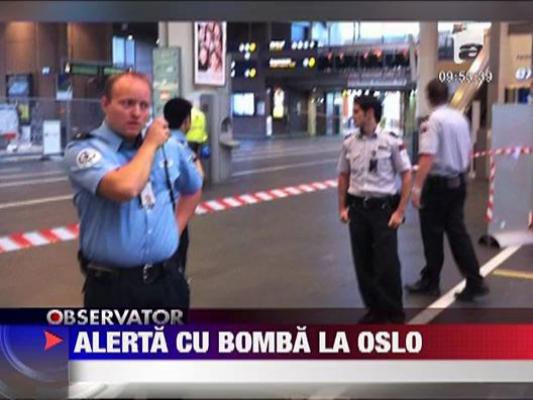 Alerta cu bomba in Olso