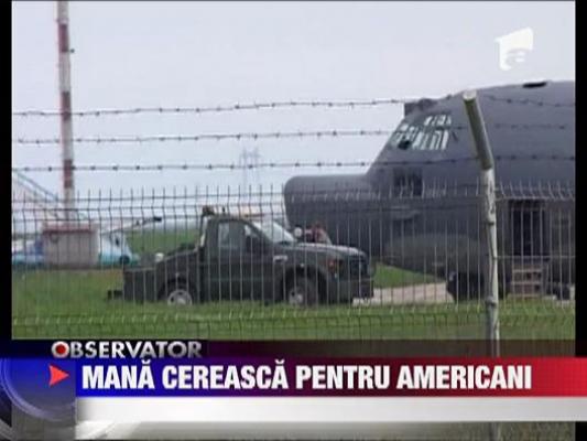 Baza Aeriana Mihail Kogalniceanu, mana cereasca pentru americani