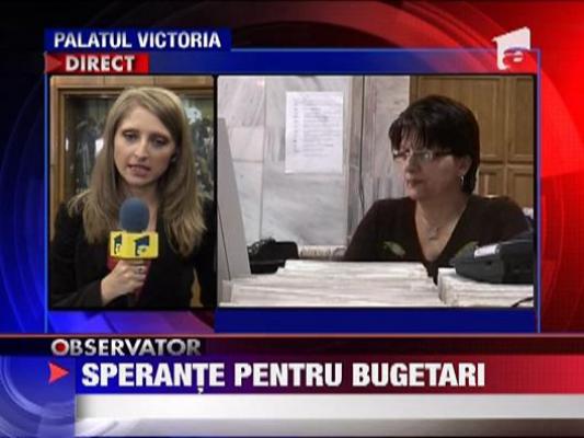 Salariile bugetarilor ar putea creste cu 5% din octombrie ‎