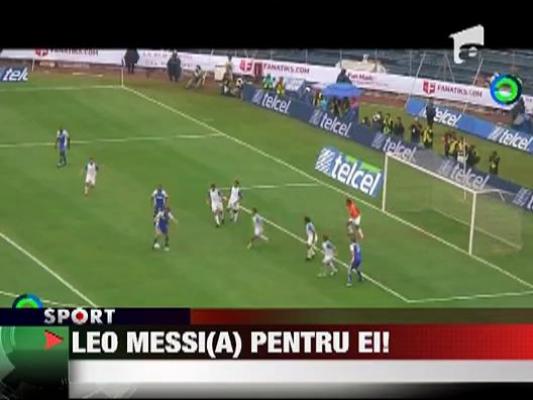 Messi ar fi venit la Bucuresti daca pe National Arena ar fi fost o partida caritabila