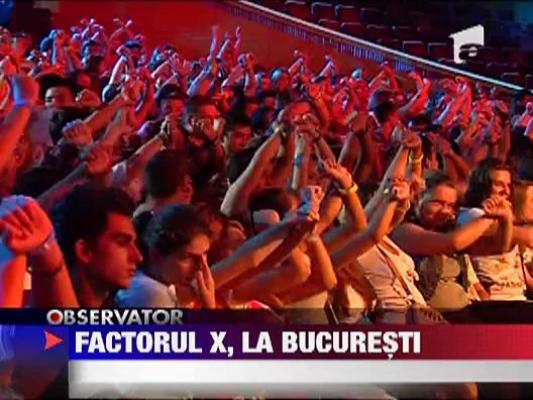 Factorul X, la Bucuresti