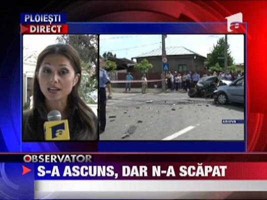 Soferul care a lovit un microbuz si a ranit noua persoane in Ploiesti a fost prins