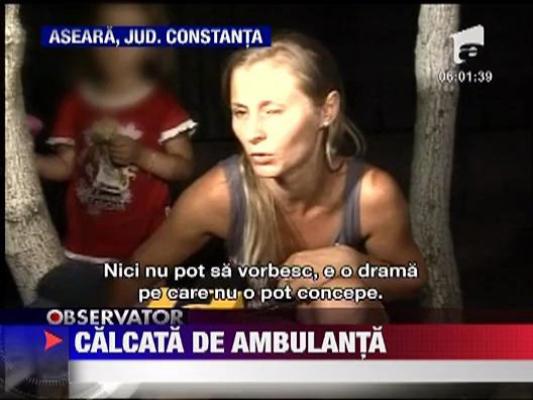 Copil omorat de ambulanta