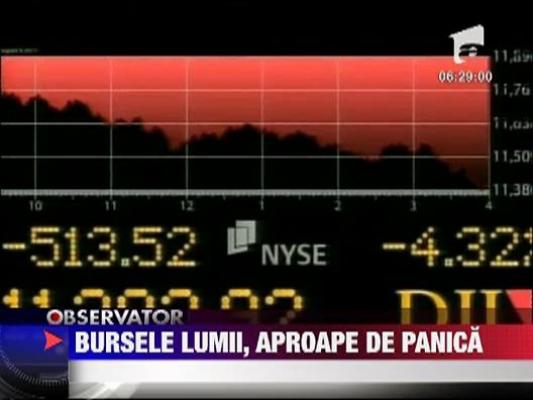 Bursele nu se opresc din cadere