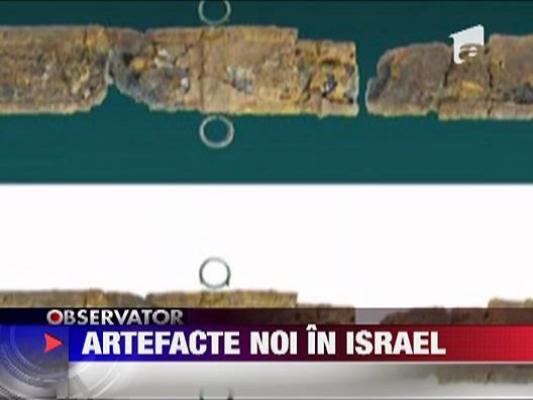 Artefacte noi in Israel