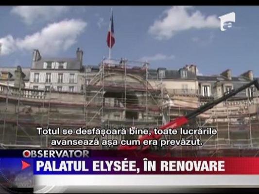 Se renoveaza Palatul Elysee