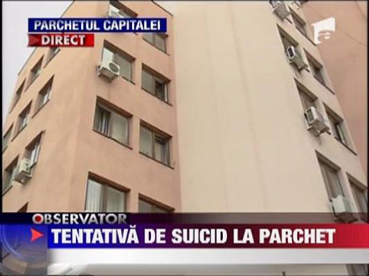 Tentativa de suicid la parchet