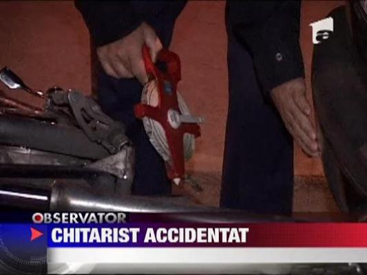 Chitaristul de la Trupa Veche, implicat intr-un accident cu motocicleta