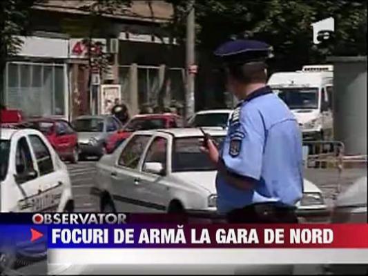 Focuri de arma in trafic la Gara de Nord