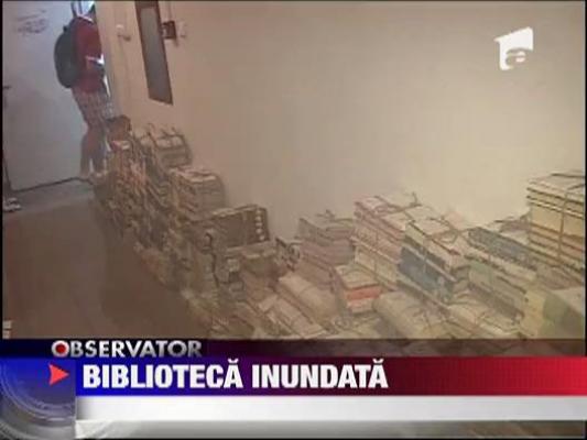 Biblioteca inundata la Craiova