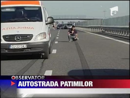 Accidente in lant pe Autostrada Soarelui: cozi de kilometri intregi