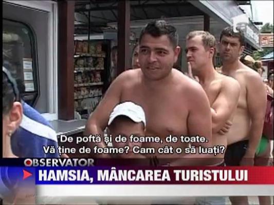 Hamsia, mancarea turistului la mare