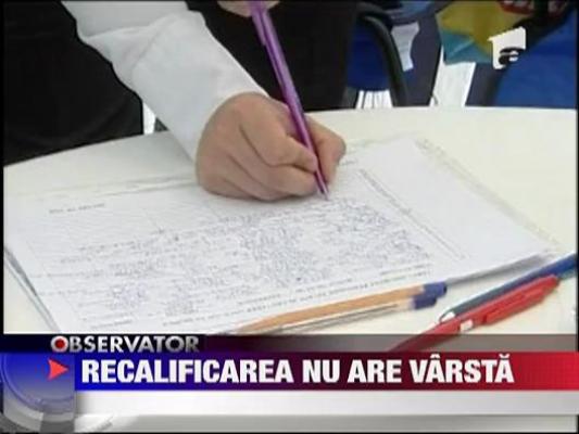 Recalificarea nu are varsta