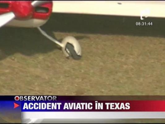 Accident aviatic in Texas