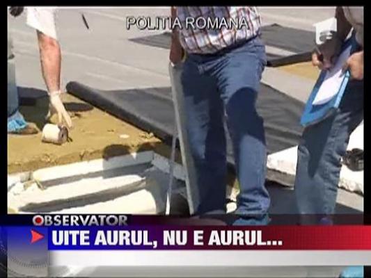 Kilograme de aur furate prin tavan!