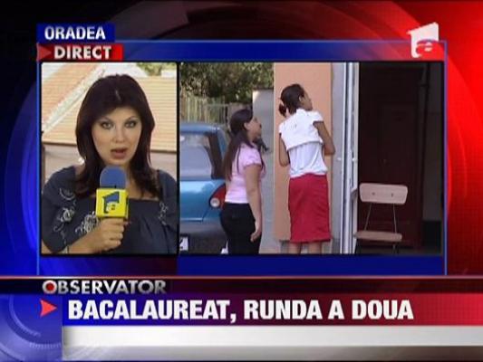 Incepe runda a doua de bacalaureat