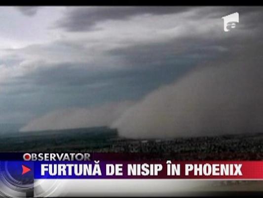 Furtuna de nisip in America