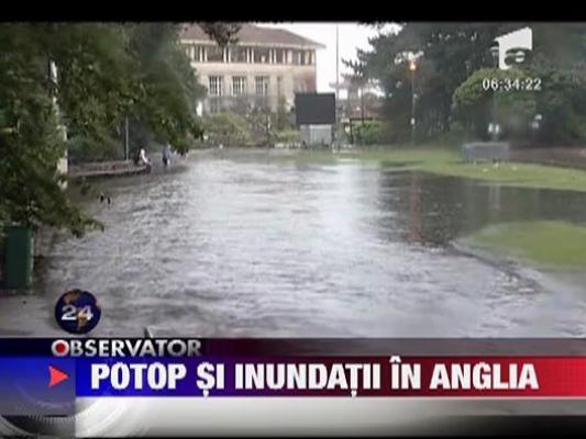 Potop si inundatii in Anglia