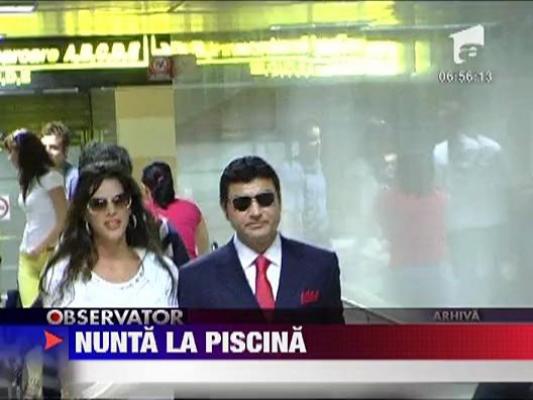 Cristi Borcea vrea sa faca baie in piscina la nunta