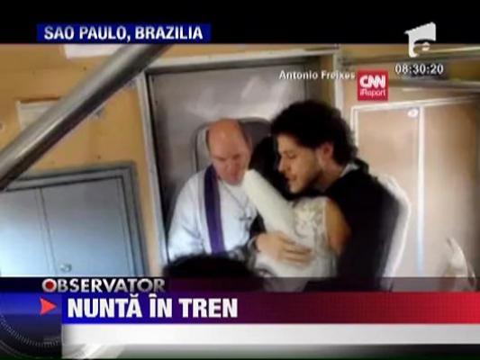 Nunta in tren