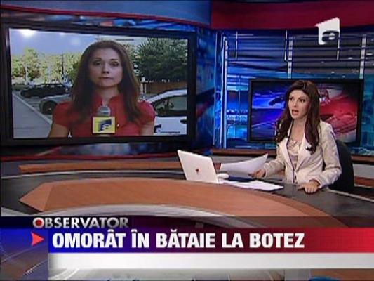 Barbat omorat in bataie la un botez in Prahova