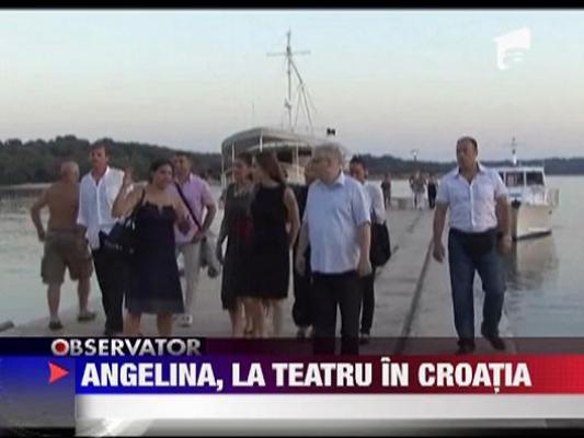 Angelina Jolie a vizitat Croatia