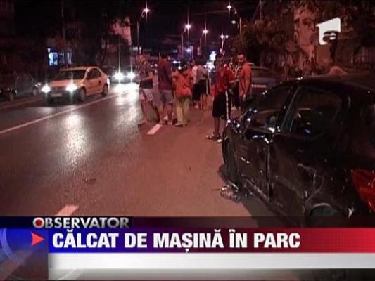 UPDATE / A fugit dupa ce a dat cu masina peste un copil