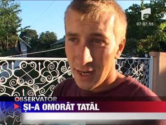 Batran injunghiat de fiul sau