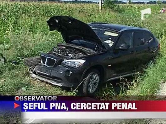 Seful PNA, cercetat penal