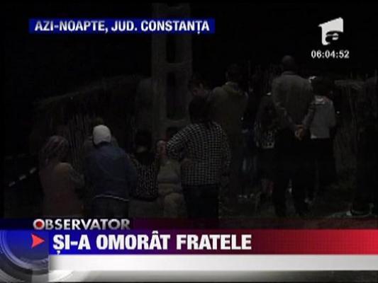 Si-a omorat fratele, apoi i-a asteptat linistit pe politisti