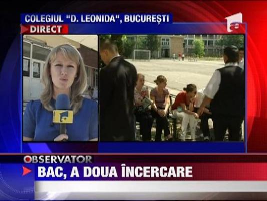 UPDATE: BAC, a doua incercare