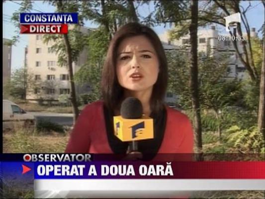 Agentul ranit in misiune, operat pentru a doua oara